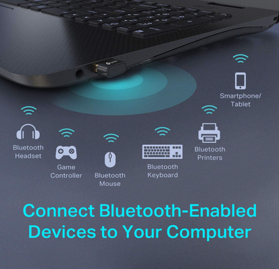 Bluetooth 4.0 Nano USB Adapter by TP-Link