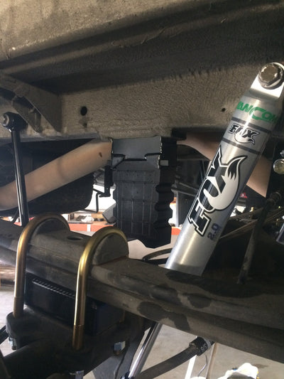 Sumo Spring Mercedes Sprinter 3500 Rear Bump Stop Upgrade - installed 