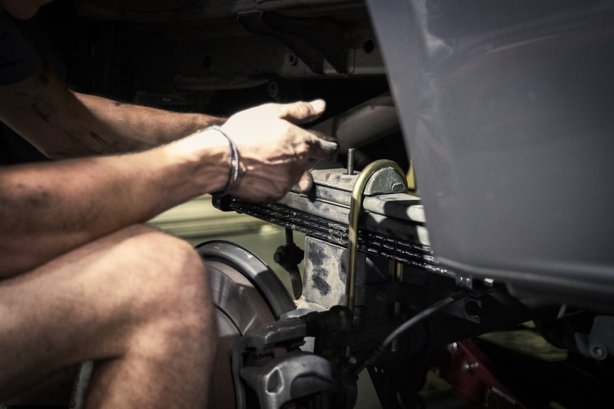 FreedomVanGo Installed Van Compass Mini Leaf Spring Pack