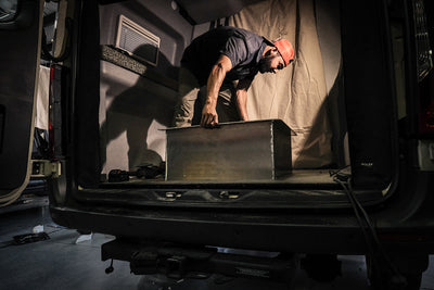 Installing the Van Compass Rear Storage Trunk in Mercedes Sprinter