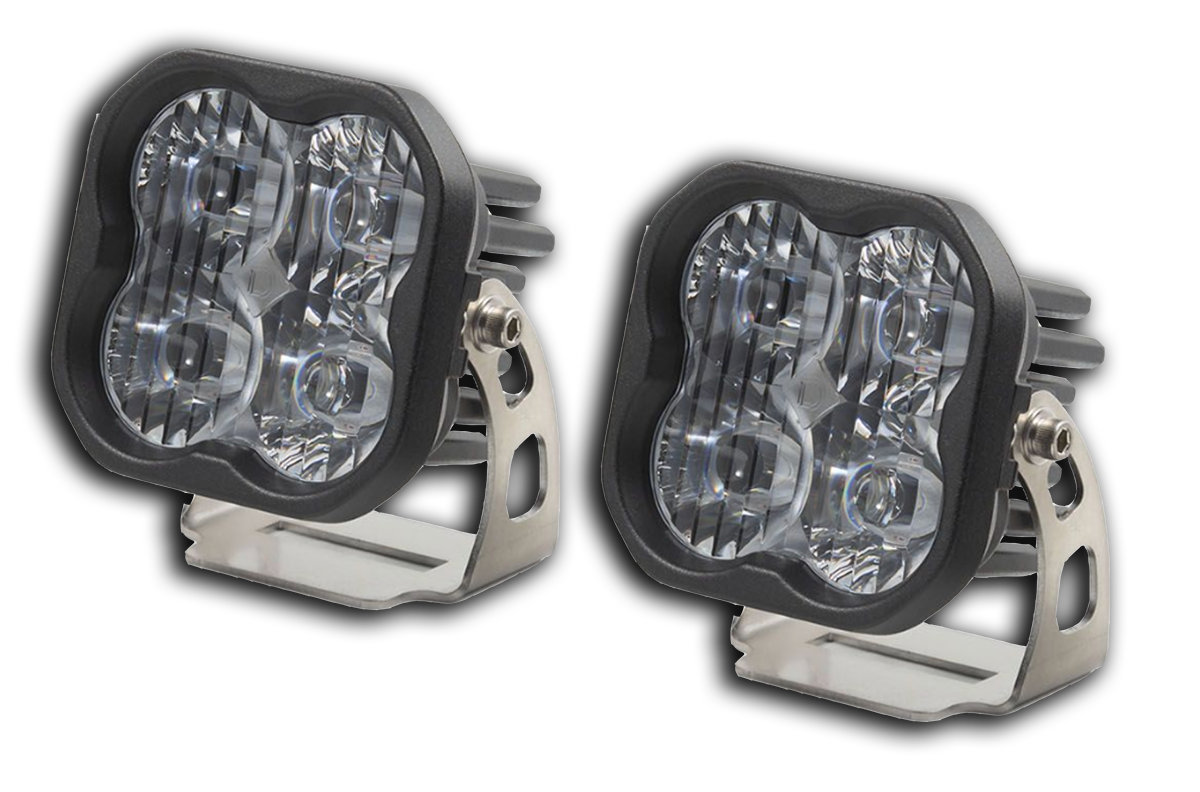 Stage Series 3" White Pro Standard LED Pod (pair) by Diode Dynamics