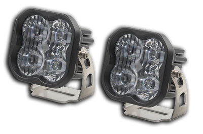 Stage Series 3" White Pro Standard LED Pod (pair) by Diode Dynamics