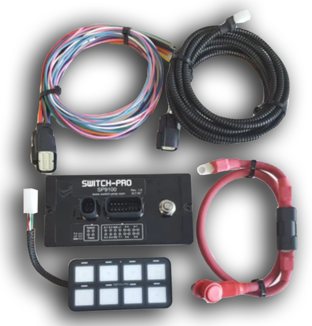 SP-9100 8 Switch Panel Power System by Switch Pros