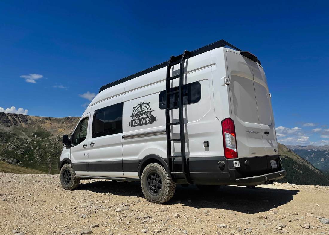 DRIFTR Roof Rack - Ford Transit by Backwoods Adventure Mods